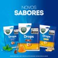 PASTILHA PARA GARGANTA VICK DROPS HIDRATAM SUA GARGANTA SABOR MEL CONTÉM 20 UNIDADES