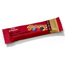 Barra De Nuts Frutas Vermelhas Zero Panvel Nutrabem 30g