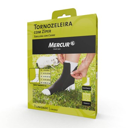 TORNOZELEIRA COM ZÍPER MERCUR P