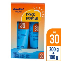 Kit Protetor Solar Panvel Fps30 200g + 100g