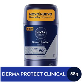 DESODORANTE EM STICK NIVEA MEN DERMA PROTECT CLINICAL 58G
