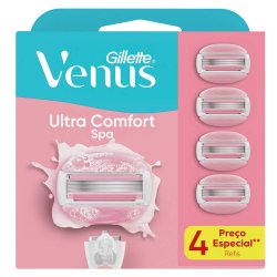 Carga Para Aparelho Depilatório Gillette Venus Spa 4 Unidades