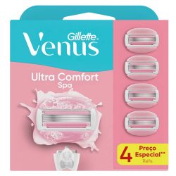 Carga Para Aparelho Depilatório Gillette Venus Spa 4 Unidades