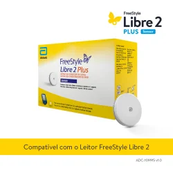 Sensor Freestyle Libre 2 Plus Para Monitoramento De Glicose
