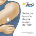 SENSOR FREESTYLE LIBRE 2 PLUS PARA MONITORAMENTO DE GLICOSE
