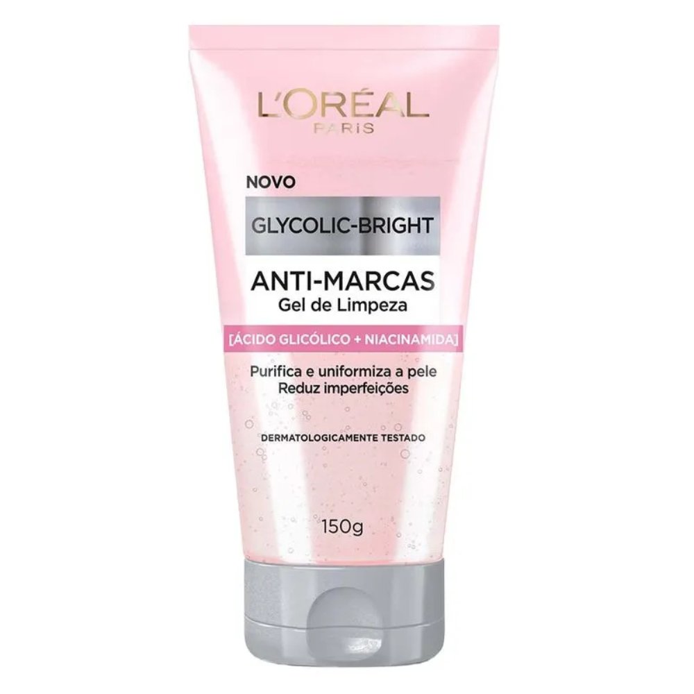 Gel De Limpeza Anti-marcas Loréal Paris Glycolic-bright 150g