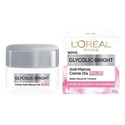 Creme Anti-marcas Loréal Paris Glycolic-bright Fps 30 49g