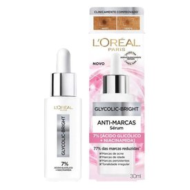 SÉRUM FACIAL ANTIMARCAS LORÉAL PARIS GLYCOLIC-BRIGHT 30ML