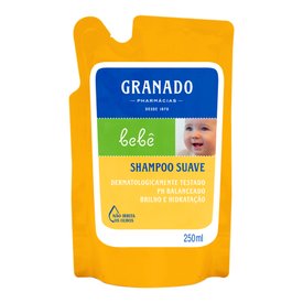 SHAMPOO INFANTIL SUAVE GRANADO BEBÊ TRADICIONAL REFIL 250ML