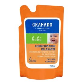 CONDICIONADOR INFANTIL RELAXANTE GRANADO BEBÊ CAMOMILA REFIL 250ML