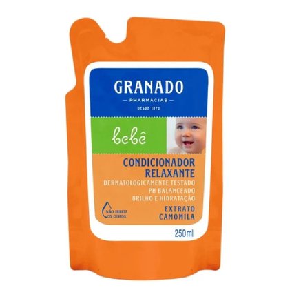 CONDICIONADOR GRANADO BEBÊ CAMOMILA REFIL 250ML