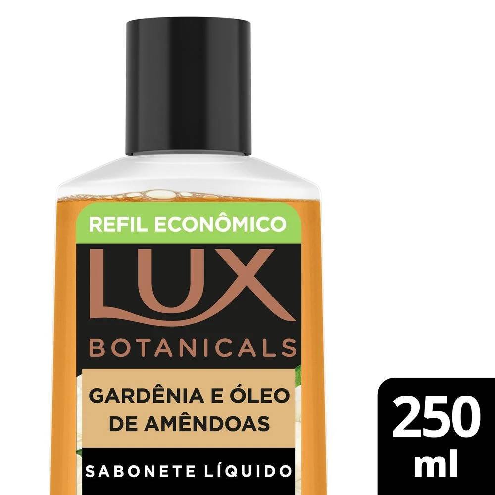 Sabonete Líquido Corporal Lux Botanicals Gardênia E Óleo De Amêndoas 250ml