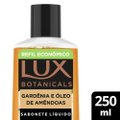 SABONETE LÍQUIDO CORPORAL LUX BOTANICALS GARDÊNIA E ÓLEO DE AMÊNDOAS 250ML