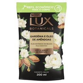 SABONETE LÍQUIDO LUX BOTANICALS GARDÊNIA E ÓLEO DE AMÊNDOA REFIL 200ML