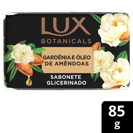 SABONETE EM BARRA LUX GARDÊNIA E ÓLEO DE AMÊNDOAS 85G
