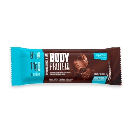 BARRA DE PROTEÍNA EQUALIV BODY PROTEIN CHOCOLATE 40G
