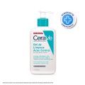 GEL DE LIMPEZA CERAVE ACNE CONTROL PELE OLEOSA A ACNEICA 340G