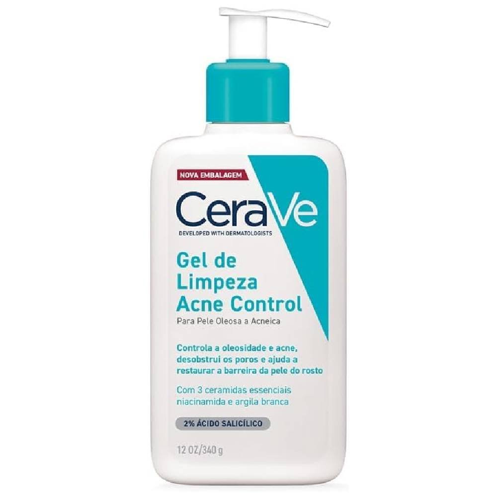 Gel De Limpeza Facial Cerave Acne Control 340g