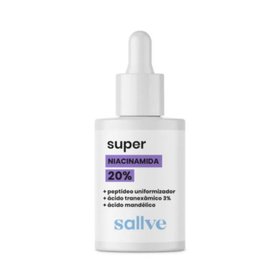 SÉRUM FACIAL ANTI-IDADE SUPER NIACINAMIDA 20% SALLVE 30ML
