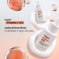 SÉRUM FACIAL ANTI-IDADE SUPER VITAMINA C 20% SALLVE 30ML