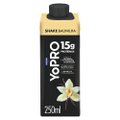 YOPRO BEBIDA LÁCTEA UHT BAUNILHA 15G DE PROTEÍNAS 250ML