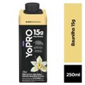 YOPRO BEBIDA LÁCTEA UHT BAUNILHA 15G DE PROTEÍNAS 250ML