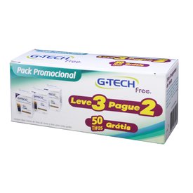 TIRAS REAGENTES G-TECH FREE - 150 UNIDADES
