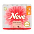 PAPEL HIGIÊNICO NEVE TOQUE SEDA 12 ROLOS 30M CADA