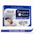RESPIRE MELHOR DILATADOR NASAL TAMANHO MÉDIO PELE NORMAL COM 10 TIRAS