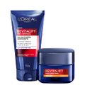 KIT LOREAL REVITALIFT PRO-RETINOL CREME FACIAL ANTIRRUGAS DIURNO FPS20 49G + GEL DE LIMPEZA 40G