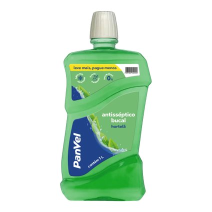 ENXAGUATÓRIO BUCAL PANVEL HORTELÃ 1L