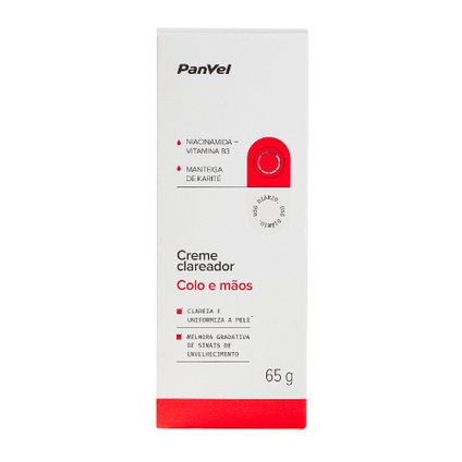 CREME CLAREADOR COLO E MÃOS PANVEL 65G