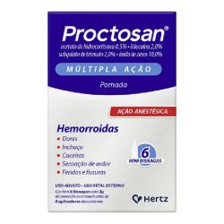 Proctosan Pomada 3g Com 6 Aplicadores