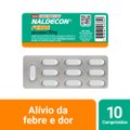 NALDECON FEBRE PARACETAMOL 750MG 10 COMPRIMIDOS