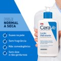 CREME HIDRATANTE CORPORAL CERAVE ÁCIDO HIALURÔNICO CERAMIDAS PARA PELE SECA 340ML