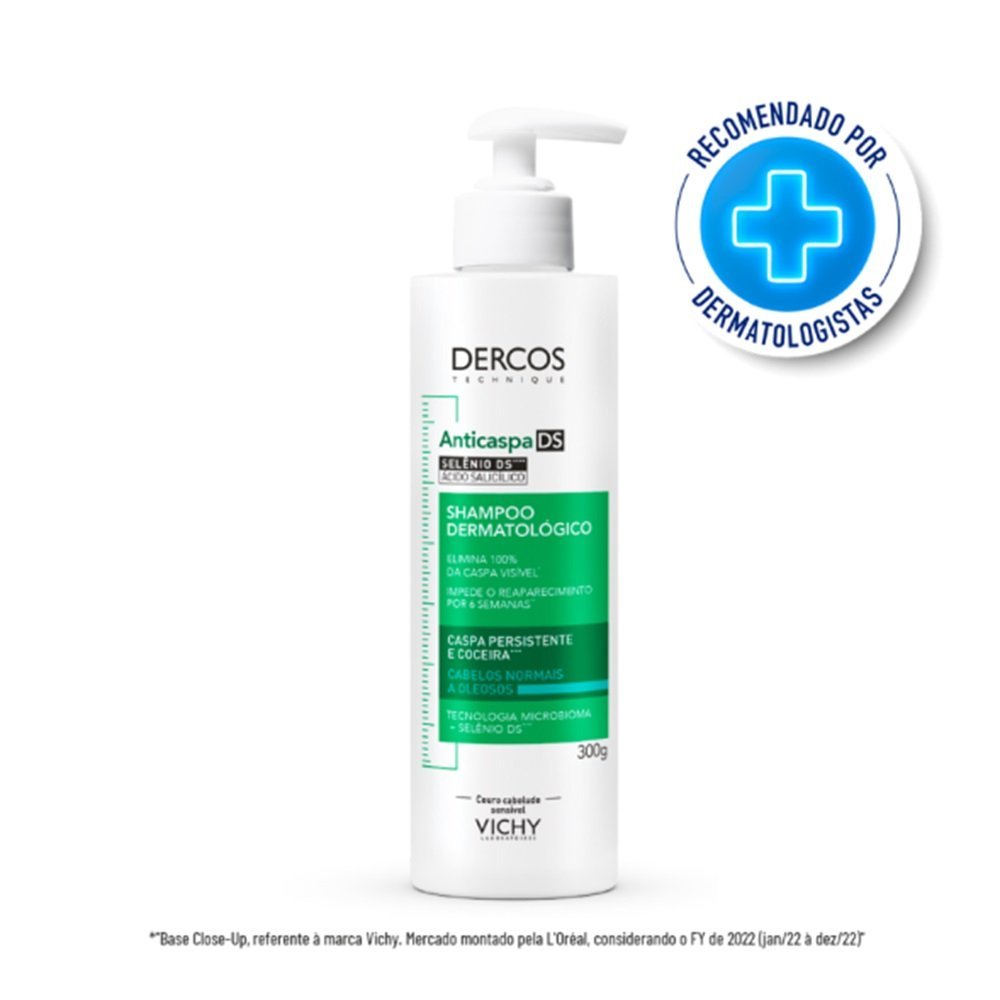 Shampoo Vichy Dercos Anticaspa Ds 300g