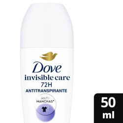 Desodorante Antitranspirante Roll-on Dove Invisible Care 50ml