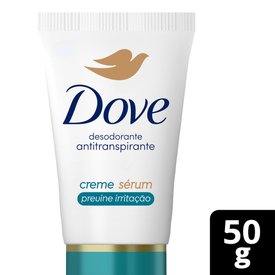 DESODORANTE EM CREME SÉRUM DOVE PREVINE IRRITAÇÃO 50G