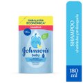 SHAMPOO INFANTIL JOHNSON'S CHEIRINHO PROLONGADO 180ML - REFIL