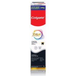 Creme Dental Colgate Total 12 Carvão Ativado 140g