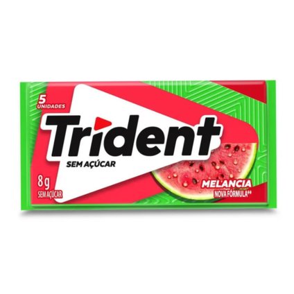 GOMA DE MASCAR TRIDENT MELANCIA