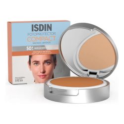 Protetor Solar Facial Em Pó Compacto Isdin Bronze Fps50 10g