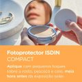 PROTETOR SOLAR FACIAL EM PÓ COMPACTO ISDIN BRONZE FPS50 10G