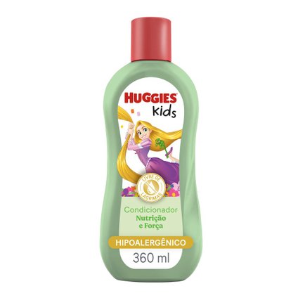 CONDICIONADOR HUGGIES KIDS NUTRIÇÃO E FORÇA 360ML					