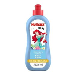 Creme Para Pentear Infantil Huggies Kids Brilho Mágico 360ml
