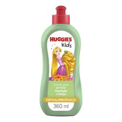 Creme Para Pentear Infantil Huggies Kids Nutrição E Força 360ml			