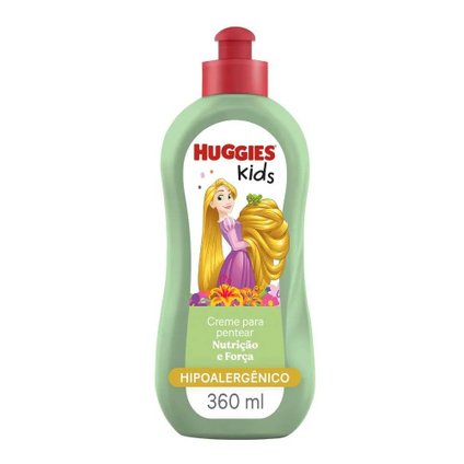 CREME PARA PENTEAR HUGGIES KIDS NUTRIÇÃO E FORÇA 360ML			