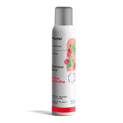 SHAMPOO A SECO PANVEL FRUTAS VERMELHAS 150ML