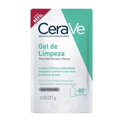 Gel De Limpeza Facial Cerave Pele Normal A Oleosa Refil 227g