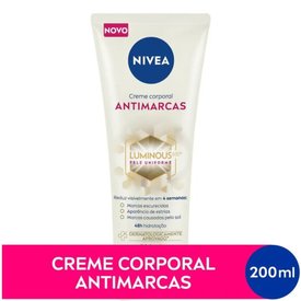 CREME CORPORAL NIVEA LUMINOUS 630 ANTI-MARCAS 200ML